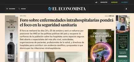 Foro sobre enfermedades intrahospitalarias pondrá el foco en la seguridad sanitaria - El Economista